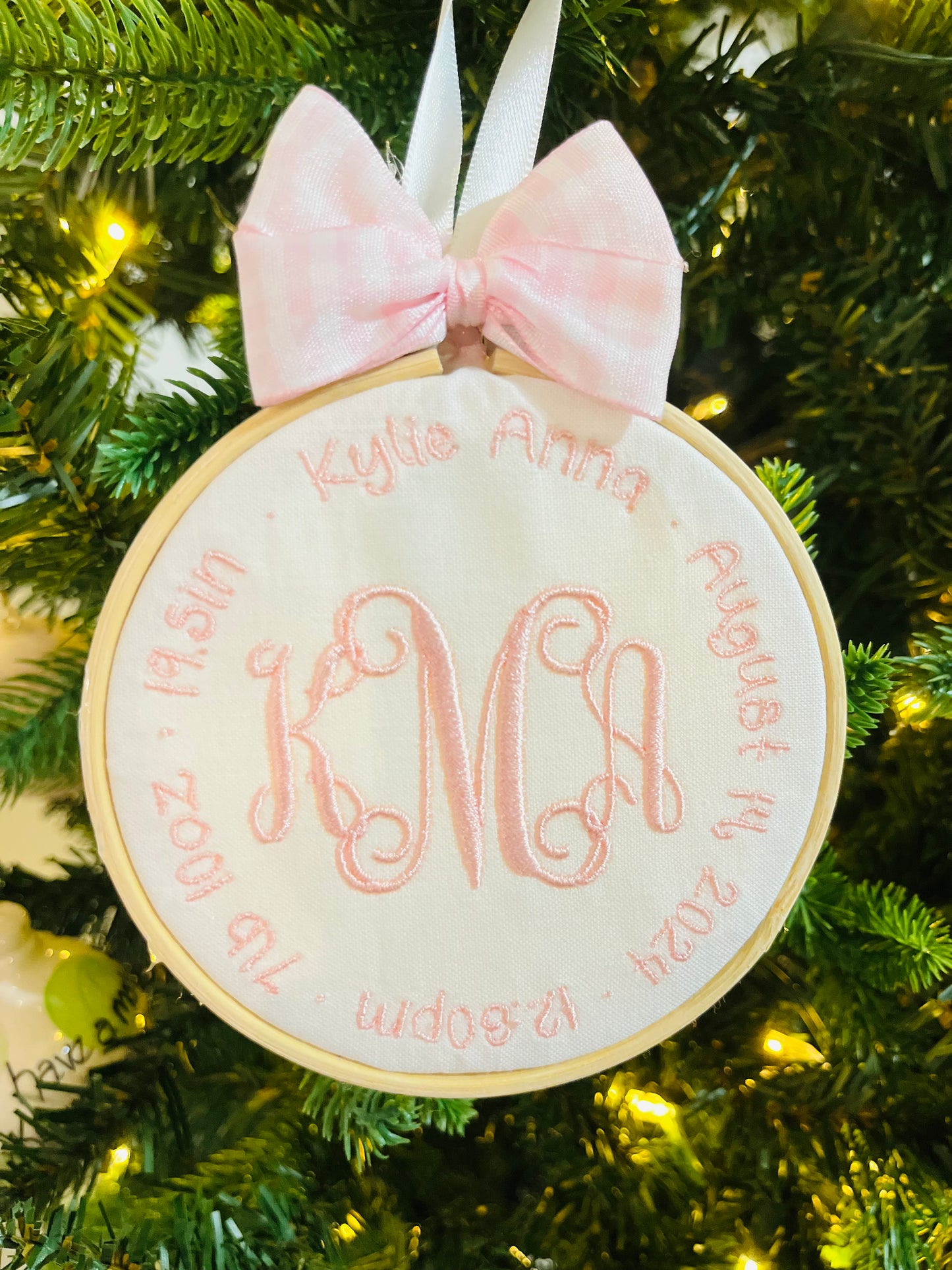 Girl Keepsake Christmas Ornament