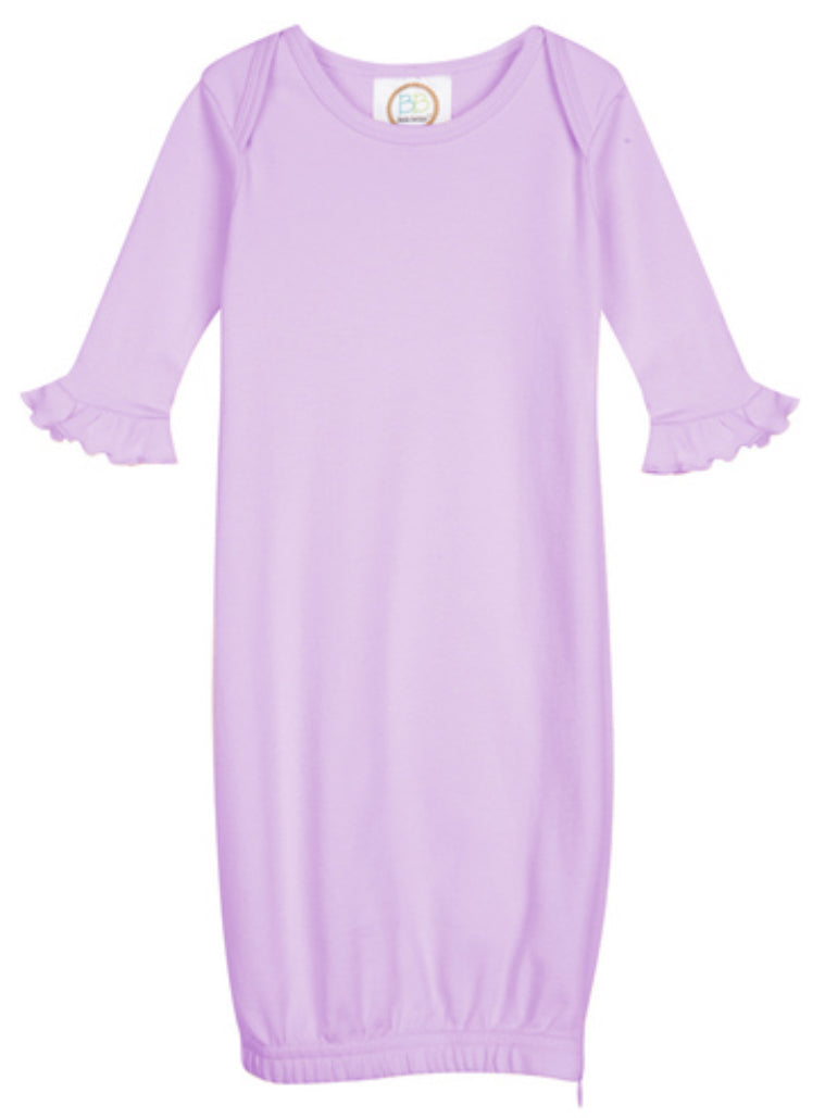 Embroidered Baby Girl Gown