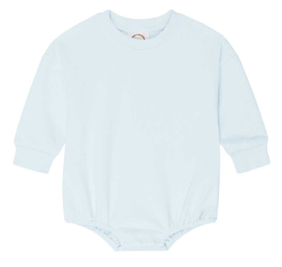 Sweatshirt Bubble Embroidered with Satin Bow & Name
