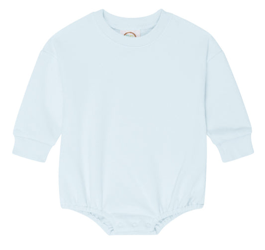 Sweatshirt Bubble Embroidered with Satin Bow & Name
