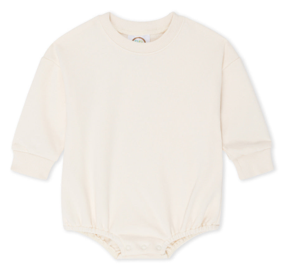 Sweatshirt Bubble Embroidered with Satin Bow & Name