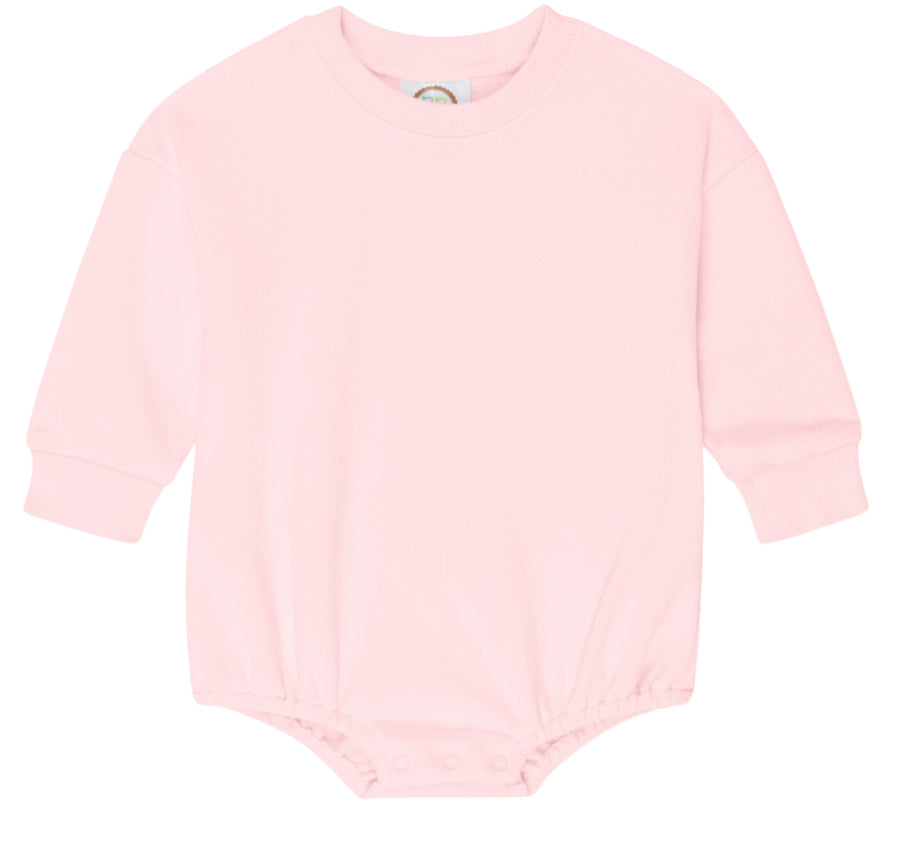 Sweatshirt Bubble Embroidered with Satin Bow & Name