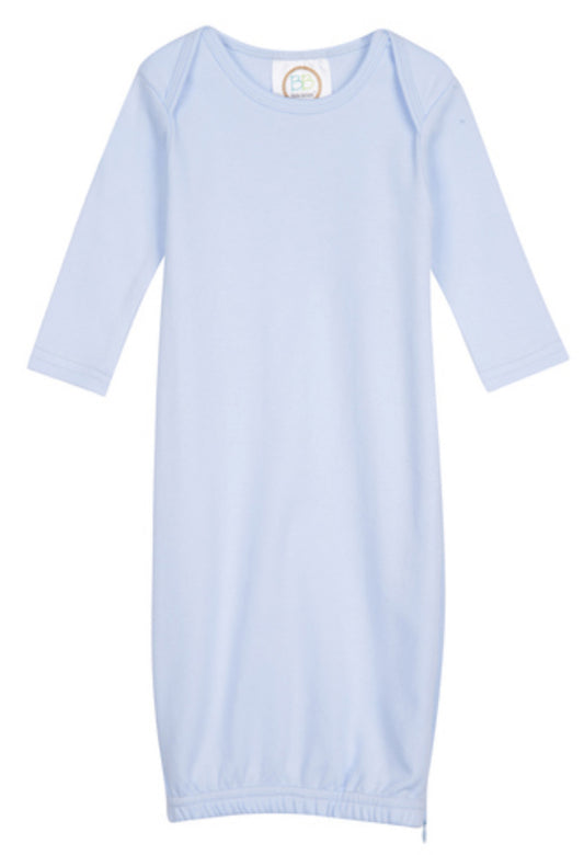 Embroidered Baby Boy Gown, Bib, & Burp Cloth Bundle