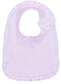 Embroidered Baby Girl Gown, Bib, & Burp Cloth Bundle