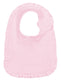 Embroidered Ruffle Bib