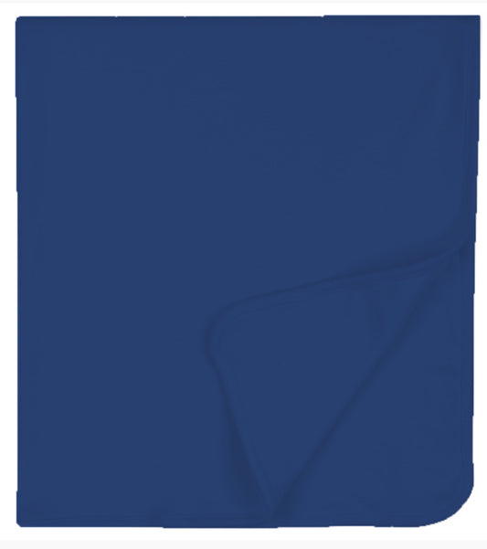 Embroidered Plain Receiving Blanket