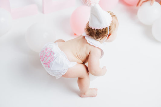 Eyelet Trim Bloomers